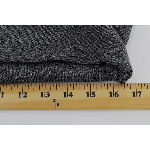 H&M Divided gray ribbed cold shoulder sweater womens large boho causal normcore - Picture 5 of 5